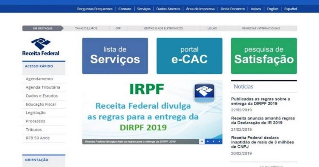 Imposto de Renda: Receita libera hoje programa para fazer a declaração