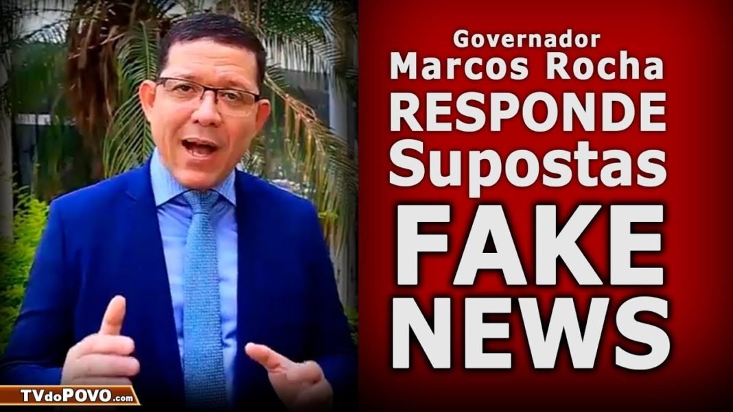 Governador Marcos Rocha RESPONDE Supostas FAKE NEWS