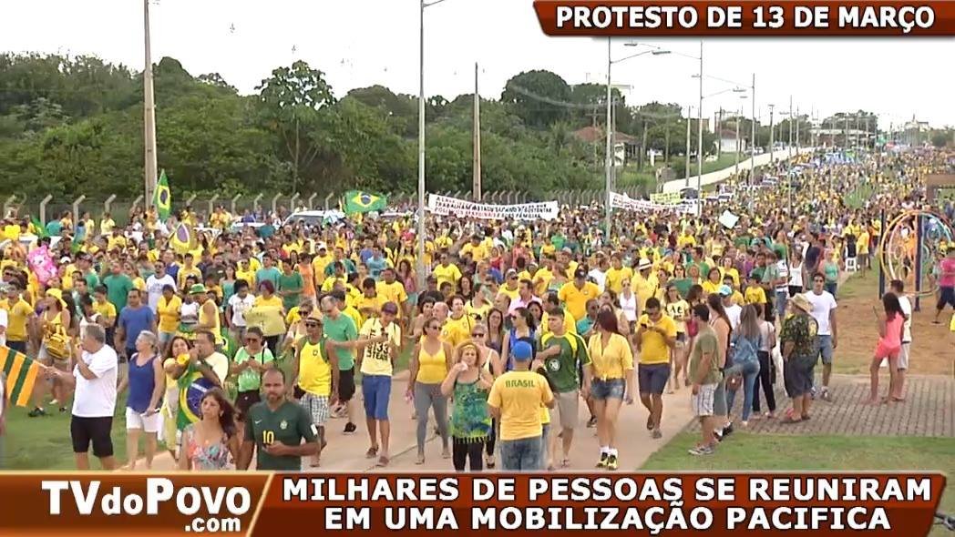 O PORTOVELHENSE TAMBÉM FOI ÁS RUAS NESTE 13 DE MARÇO