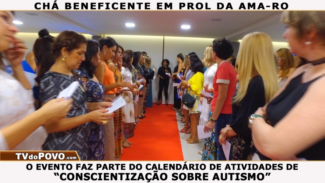 CHÁ BENEFICENTE EM PROL DA AMA-RO