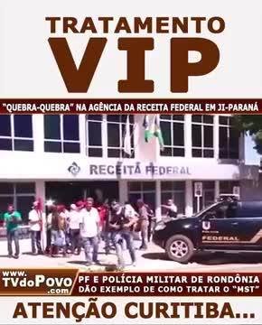 “RECEPCIONANDO O MST”