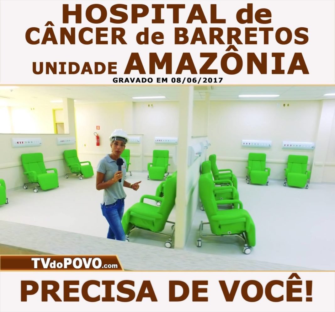 O HOSPITAL de CÂNCER PRECISA DA SUA AJUDA!