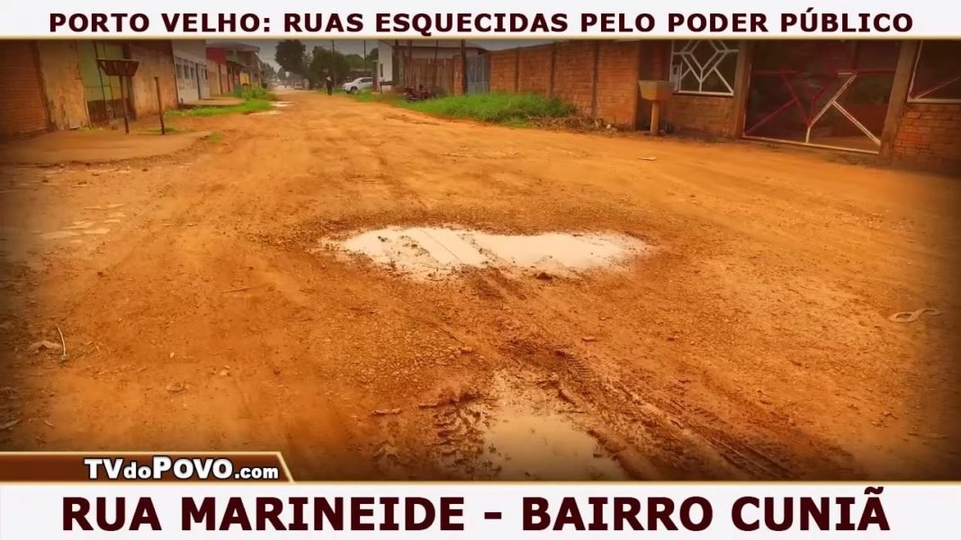 RUAS ESQUECIDAS PELO PODER PÚBLICO…