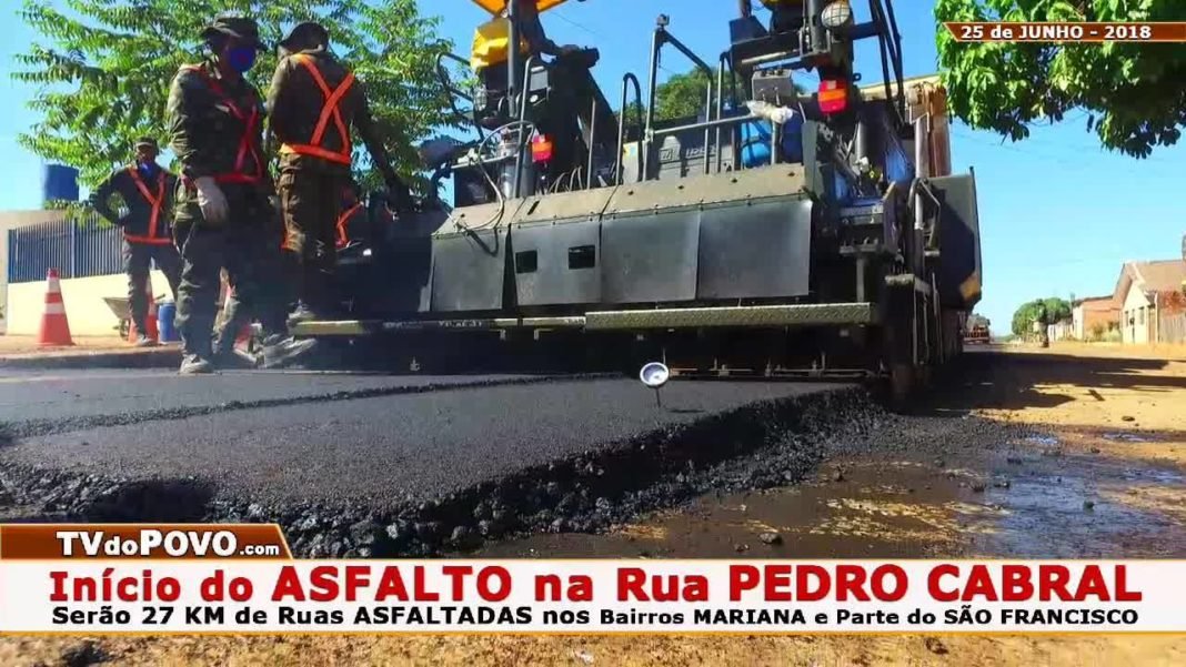 ? 5º BEC, “INICIA do ASFALTO na Rua…