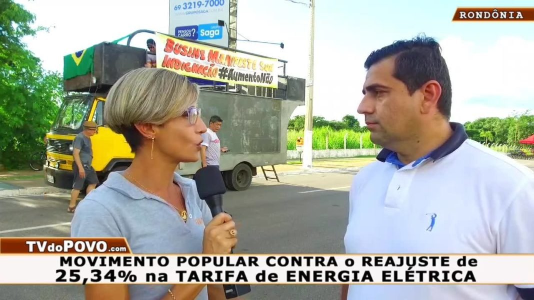 ???#AUMENTONÃO??? MANIFESTAÇÃO do Movimento Popular Contra o REAJUSTE na TARIFA de ENERGIA ELÉTRICA