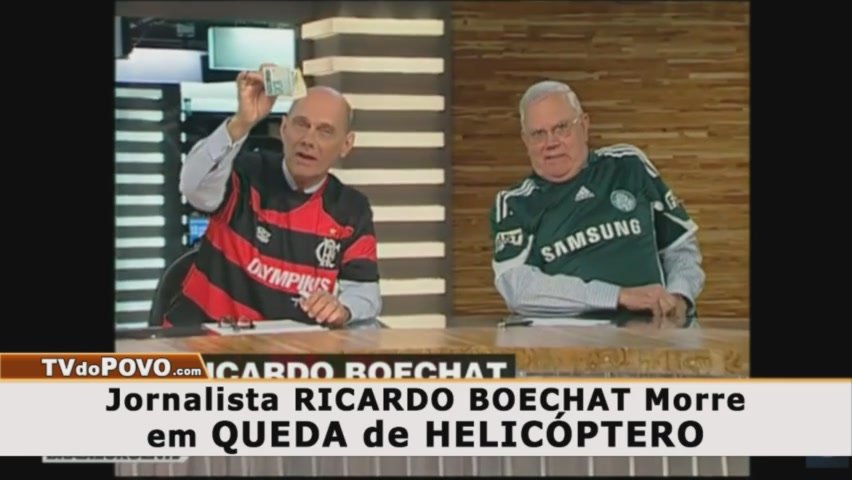 Jornalista RICARDO BOECHAT Morre em QUEDA de HELICÓPTERO