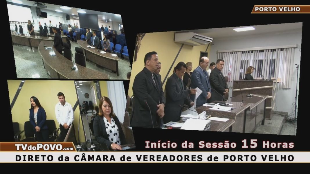 AO VIVO Direto da CÂMARA de VEREADORES de Porto Velho
