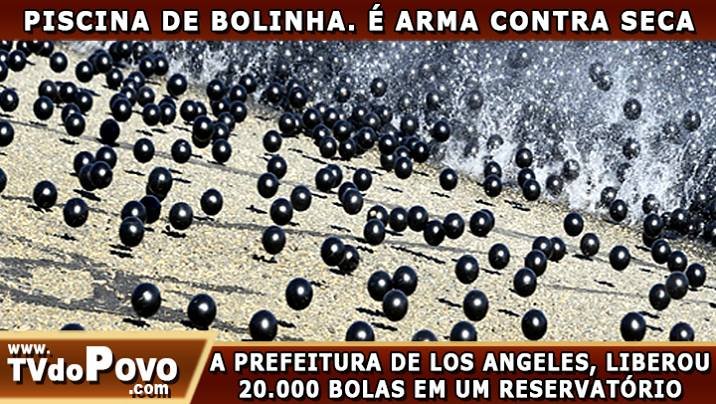 PISCINA DE BOLINHA, NOVA ARMA CONTRA SECA.