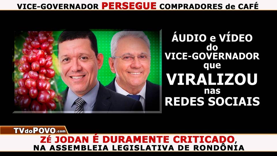 Vídeo COMPLETO: Vice-governador ZÉ JODAN é DURAMENTE CRITICADO, na Assembleia Legislativa de Rondônia