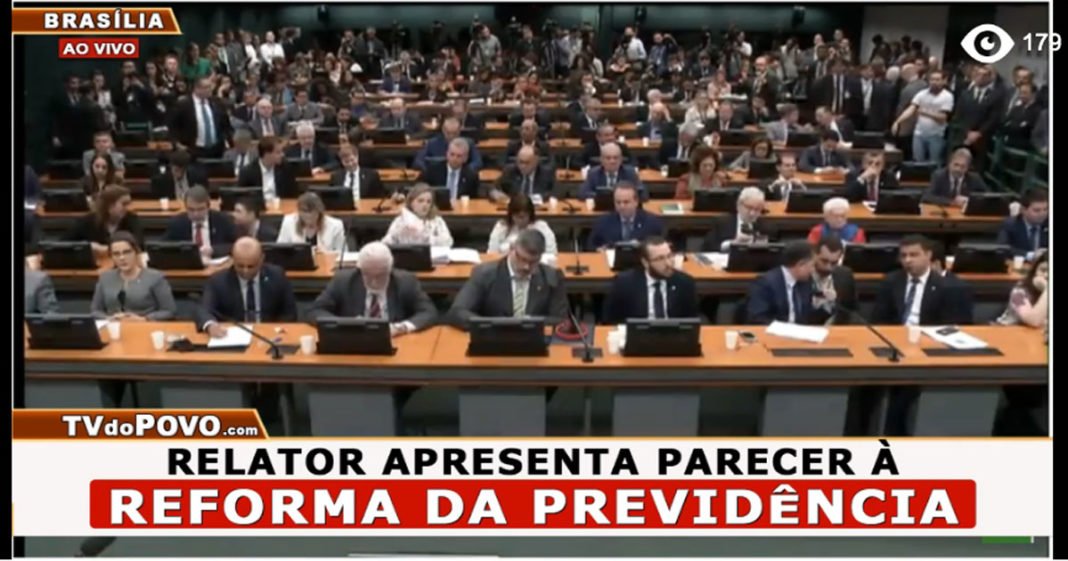 AO VIVO: Comissão Especial da Reforma da Previdência – Leitura do parecer do relator – 13/06/2019