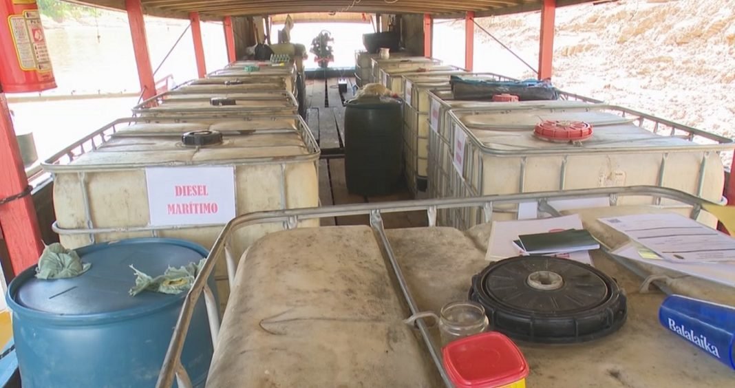 Após barco explodir, transporte de combustível é suspenso e cidades do Acre ficam desabastecidas
