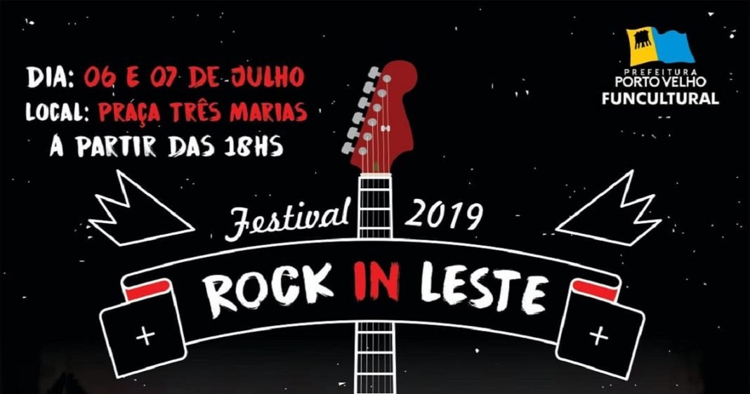 Festival ‘Rock In Leste’ acontece nos dias 6 e 7 de julho em Porto Velho