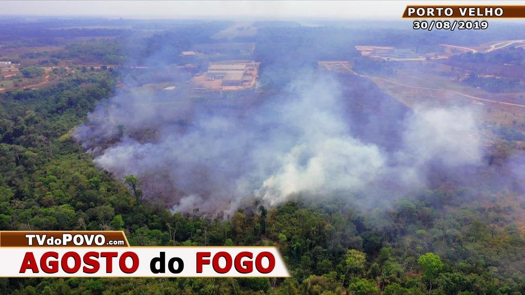 30/08/2019 – GUERREIRO: ? COMBATE ao FOGO em QUEIMADA Próxima ao Hospital de Amor Amazônia “HC” em Porto Velho.???