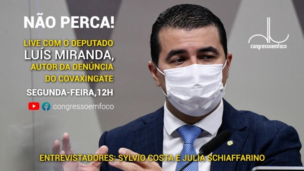 VÍDEO: “Vão descobrir que esse R$ 1,6 bilhão não é nada”, diz Luis Miranda. Veja a íntegra