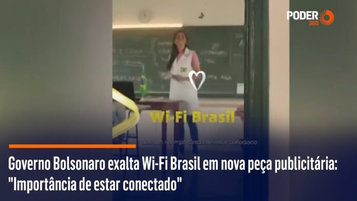 Wi-Fi Brasil mostra peça institucional antes da conexão Wi-Fi Brasil exibe vídeo do governo Bolsonaro antes do acesso à internet