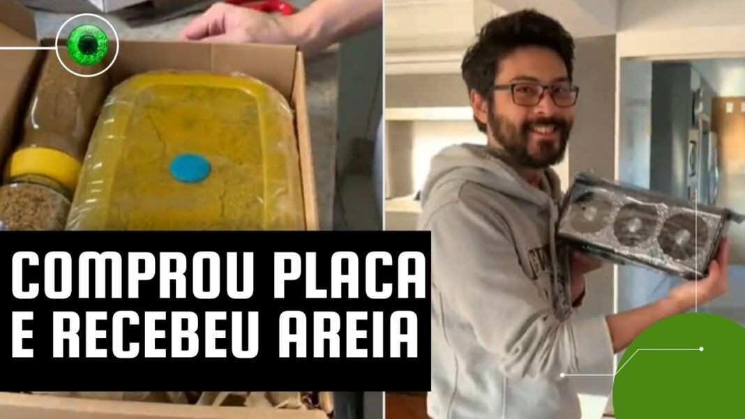 Após golpe da areia, filho de Maurício de Sousa recebe placa de vídeo