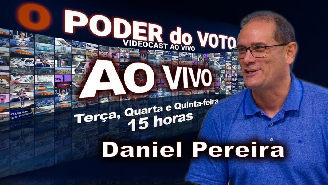 Confira ao vivo Videocast “O Poder do Voto” com o ex-governador Daniel Pereira