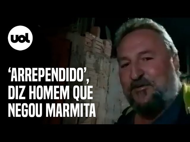 Pedido de desculpas após vídeo de marmita viralizar