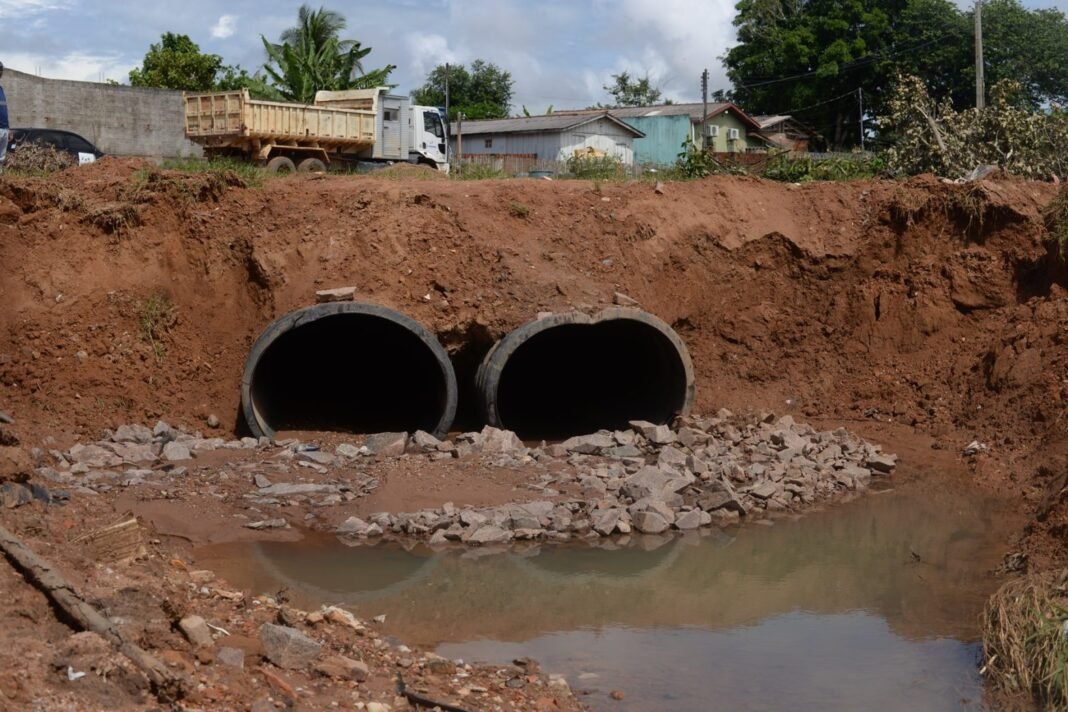 Ji-Paraná: Prefeitura constrói boca de ala no bairro Jorge Teixeira