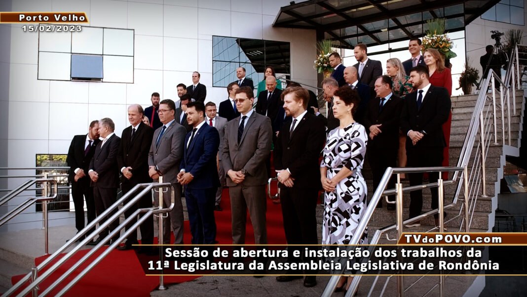 Vídeo: Sessão de abertura e instalação dos trabalhos da 11ª Legislatura da Assembleia Legislativa de Rondônia