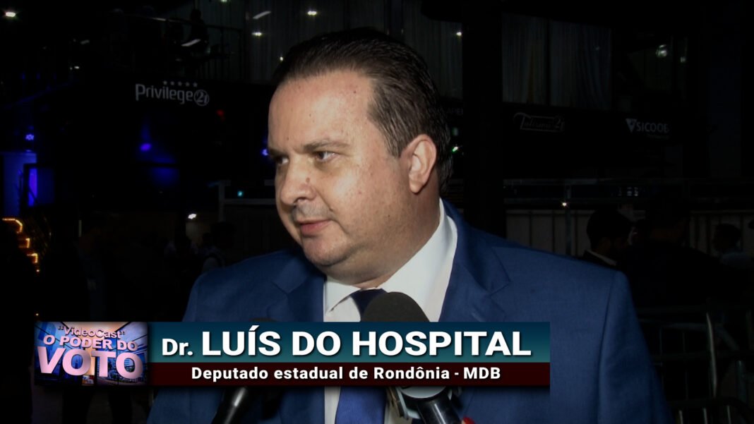 Vídeo: Entrevista com o Deputado Dr. Luís Do Hospital durante cerimônia de posse na Assembleia de Rondônia