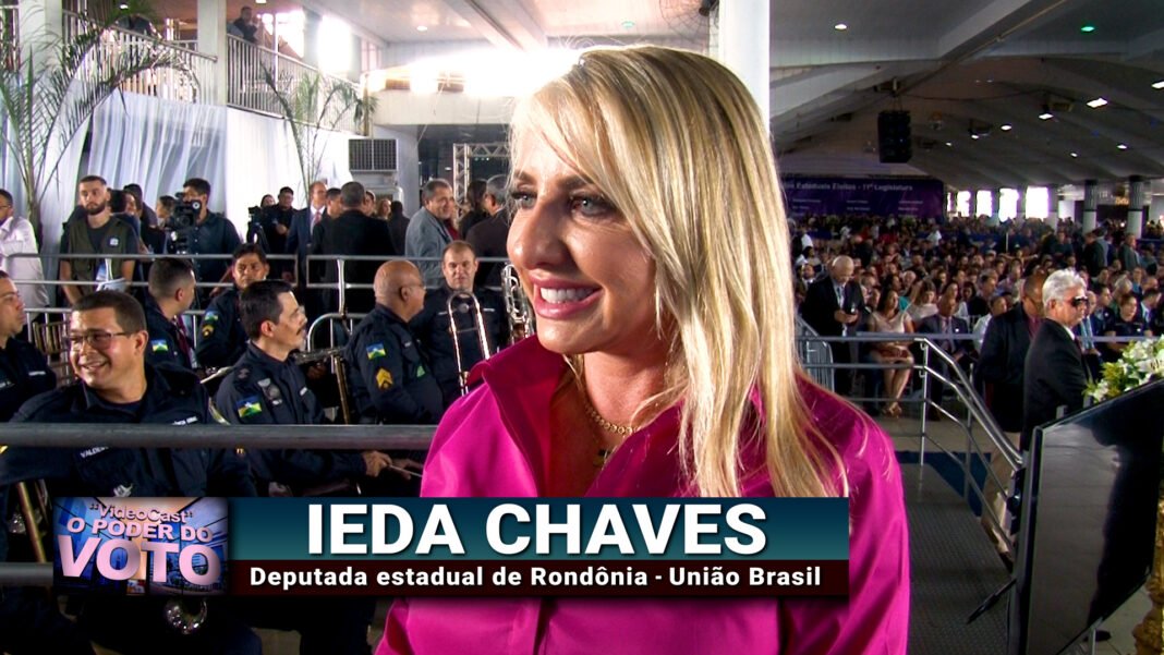 Vídeo: Deputada Ieda Chaves diz que quer retribuir para Rondônia tudo o que recebeu de bom
