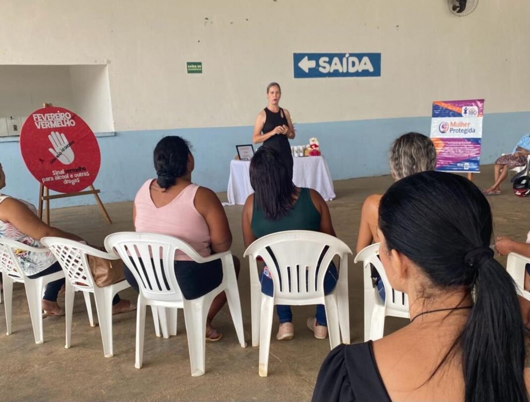 Ariquemes: Semdes realiza ação para atender mulheres vítimas de violência doméstica.