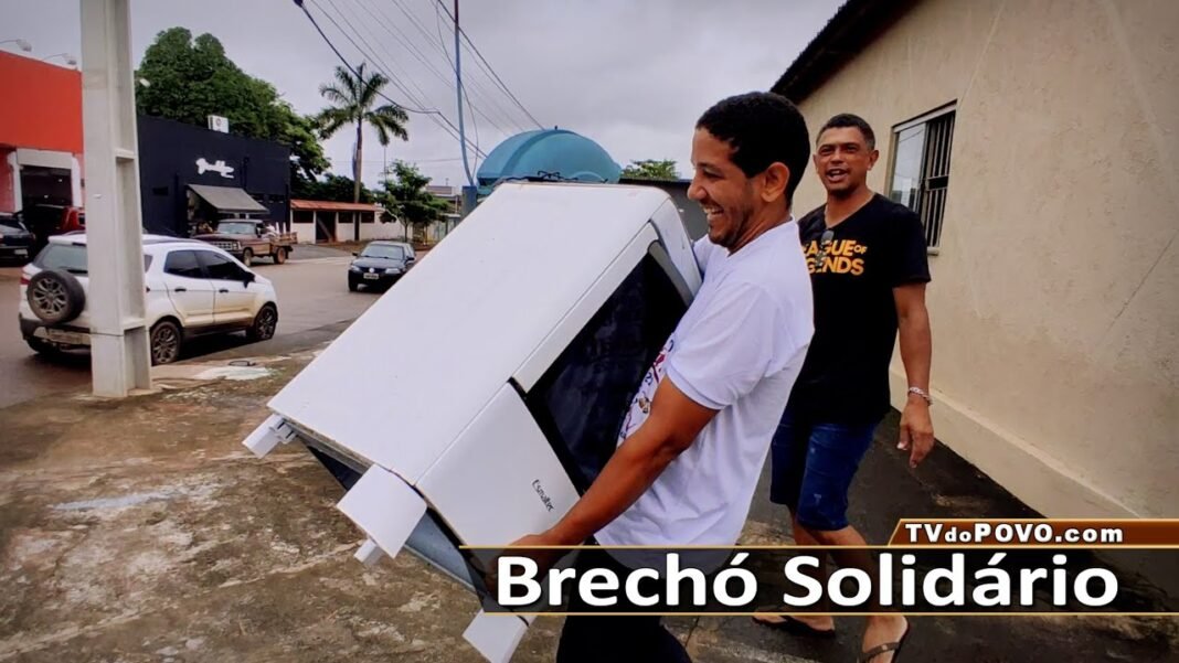 Vídeo: O Brechó Solidário ajuda 400 famílias carentes e na manutenção da “Casa de Apoio Sagrada Família” em Porto Velho