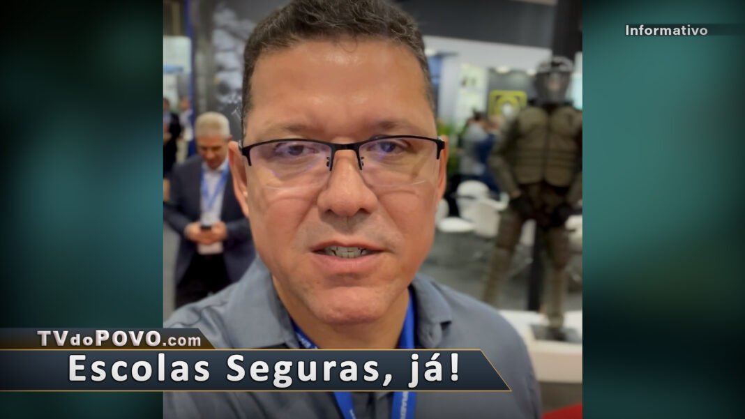 Vídeo: ESCOLAS SEGURAS, JÁ! – Governador Marcos Rocha anuncia mais ações de reforço para a segurança das escolas do Estado.