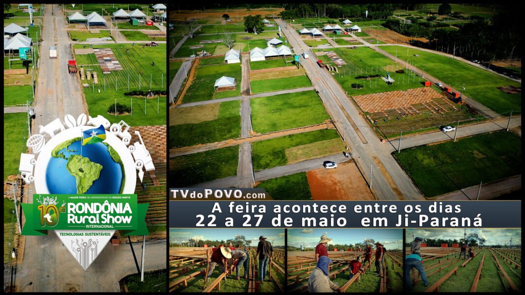 Vídeo: Chegamos em Ji-Paraná para acompanhar a MONTAGEM da MEGAESTRUTURA da 10° Rondônia Rural Show 2023.