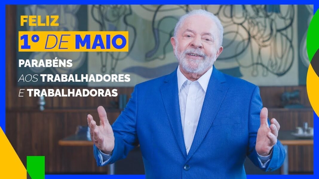 Feliz 1º de Maio | Em pronunciamento à nação, presidente anuncia política de aumento real do salário mínimo e nova faixa de isenção do IR