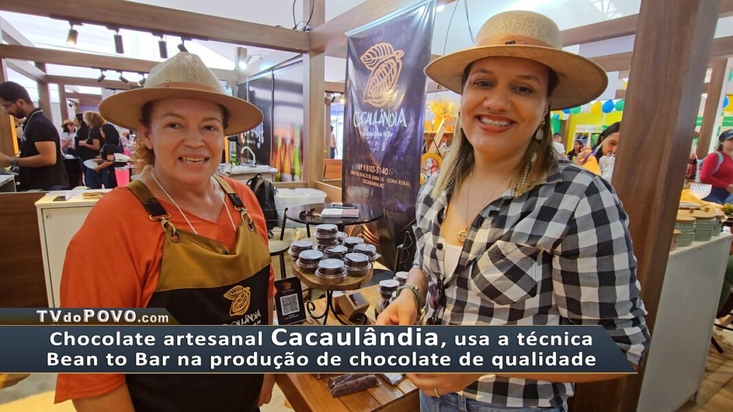 Vídeo: Chocolate artesanal Cacaulândia, que usa a técnica Bean to Bar tendências na produção de chocolate de qualidade, e esse chocolate está presente na 10ª Rondônia Rural Show.