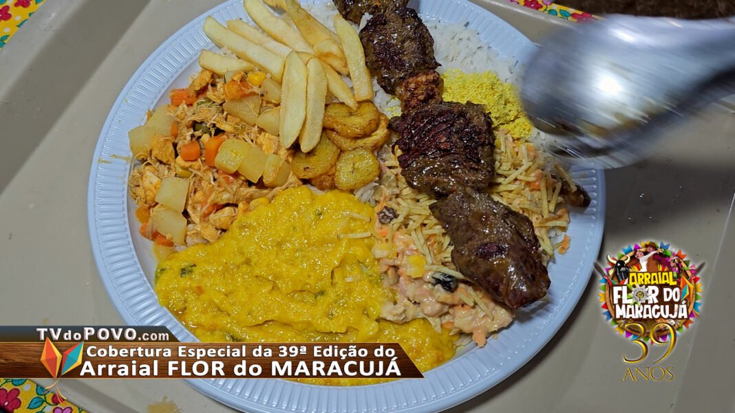 Vídeo: “Porque boca foi feita pra Cume!” No Arraiá tem COMIDA TÍPICA? Tem sim senhor! Confira as DELÍCIAS TRADICIONAIS na 39ª Flor do Maracujá.