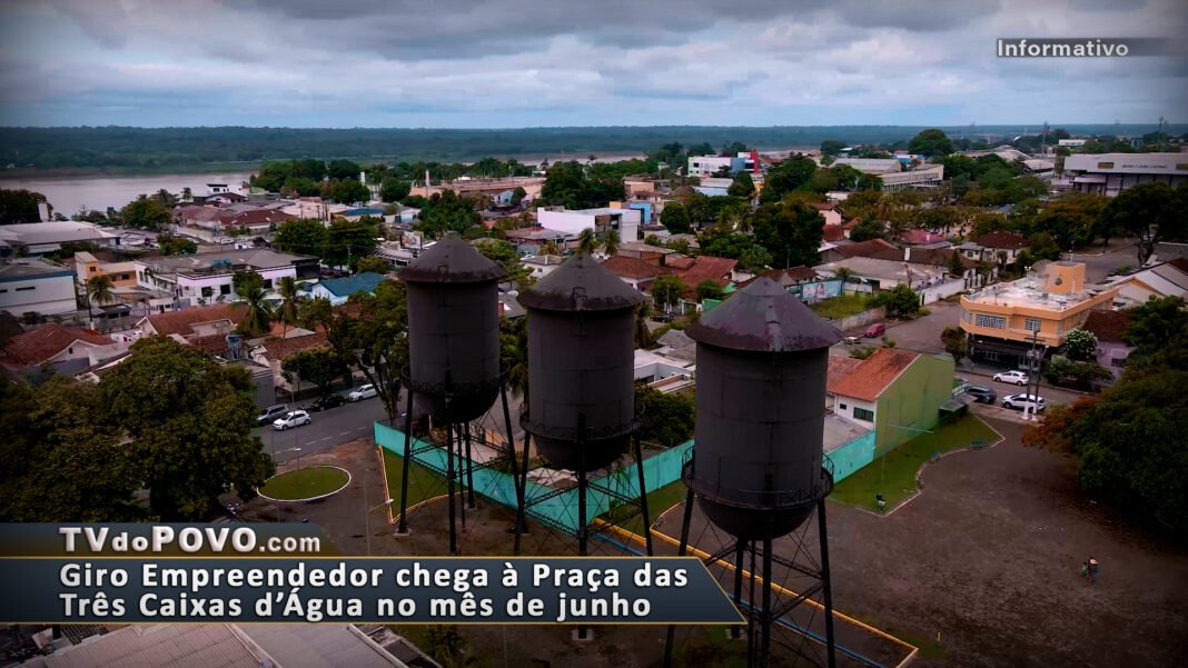 Vídeo: Giro Empreendedor chega à Praça das Três Caixas d’Água no mês de junho