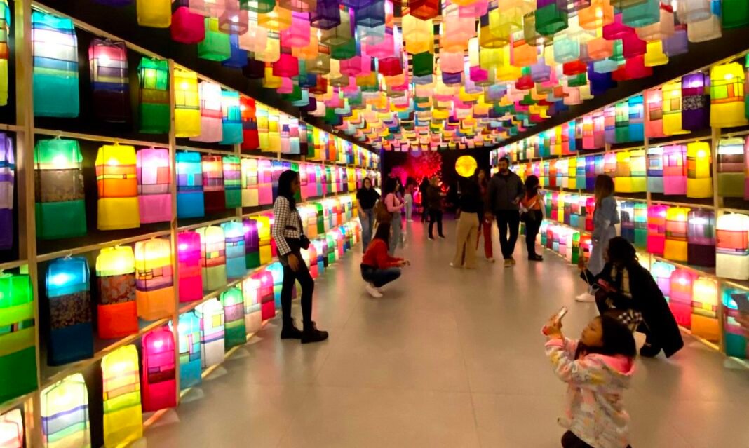 Exposição ressalta a importância das lanternas para a cultura coreana