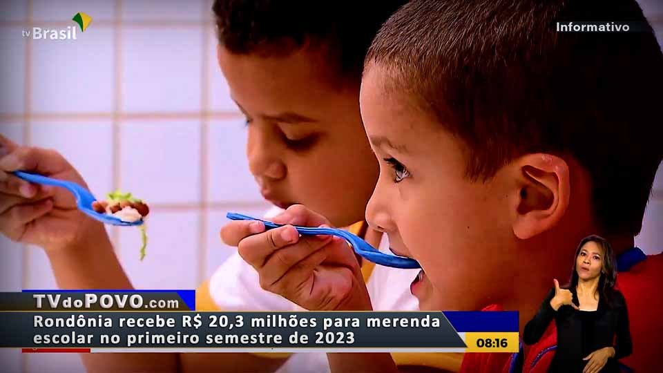 Vídeo: Rondônia recebe R$ 20,3 milhões para merenda escolar no primeiro semestre de 2023