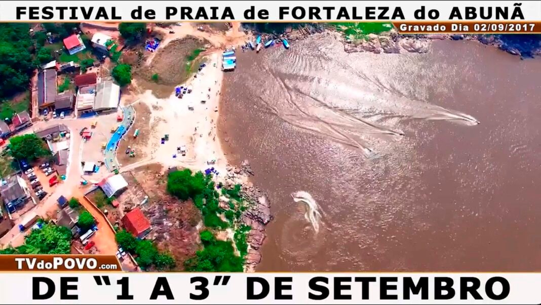Em Vídeo: Festival de Praia em Fortaleza do Abunã será realizado de 1º a 3 de setembro