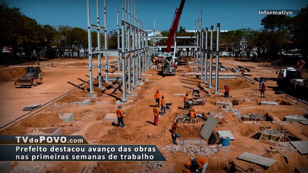 Vídeo: Prefeito Hildon Chaves vistoria andamento das obras da nova rodoviária de Porto Velho