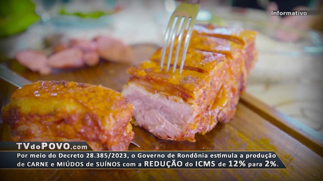 Vídeo: ISENÇÃO FISCAL para PRODUÇÃO de SUÍNOS e DERIVADOS estimula ainda mais a cadeia produtiva em Rondônia