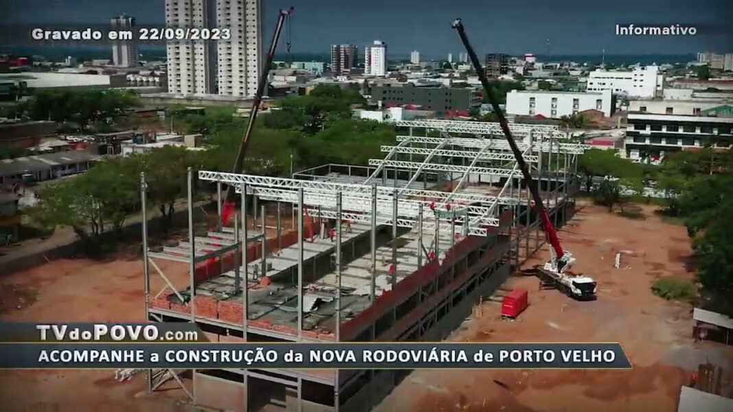 Vídeo: Construção da nova rodoviária vai completar 100 dias com o cronograma adiantado