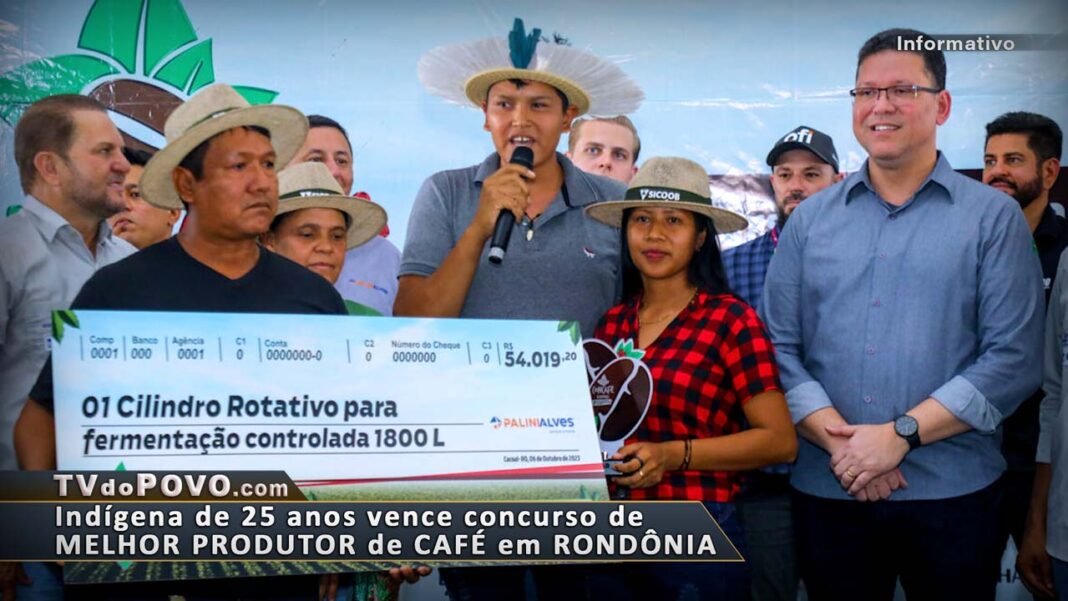 Vídeo: 8° Concafé – Indígena de 25 anos vence concurso de melhor produtor de café em Rondônia