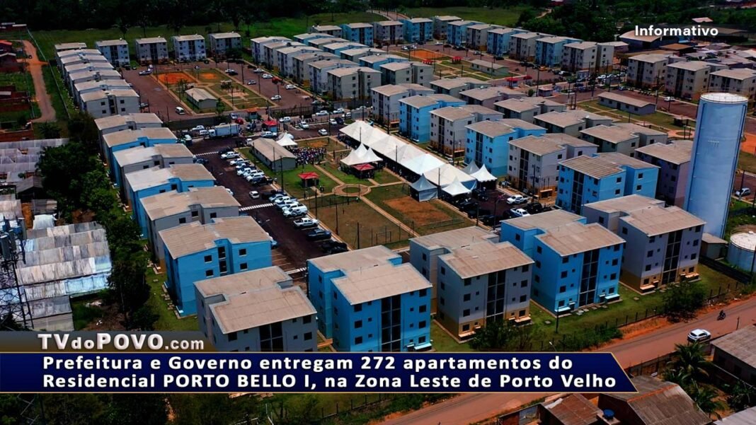 Vídeo: Residencial Porto Bello I é entregue à população de Porto Velho