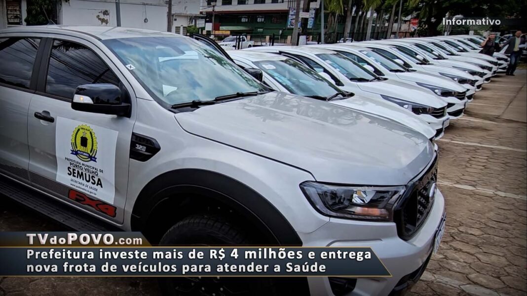 Vídeo: Prefeitura investe mais de R$ 4 milhões e entrega nova frota de veículos para atender a Saúde