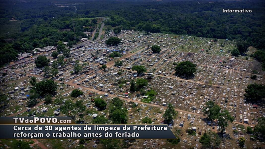 Vídeo: Cemitério Santo Antônio recebe mutirão de limpeza