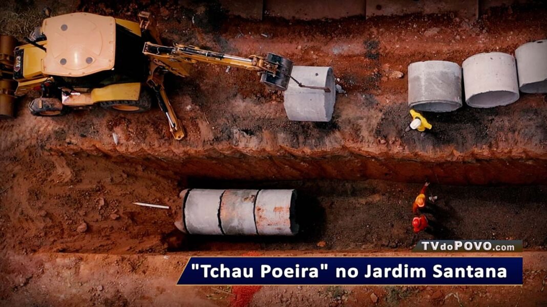 Vídeo: Bairro Jardim Santana, em Porto Velho, está sendo beneficiado pelo projeto “Tchau Poeira”.