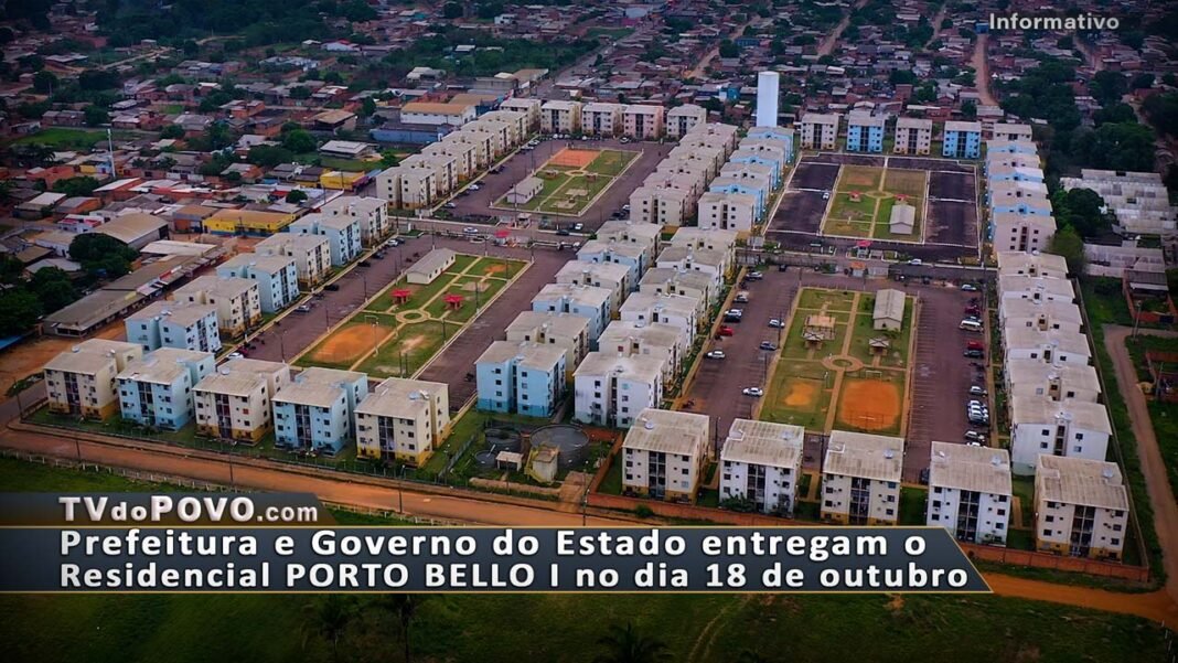 Vídeo: Prefeitura e Governo do Estado entregam o Residencial PORTO BELLO I no dia 18 de outubro