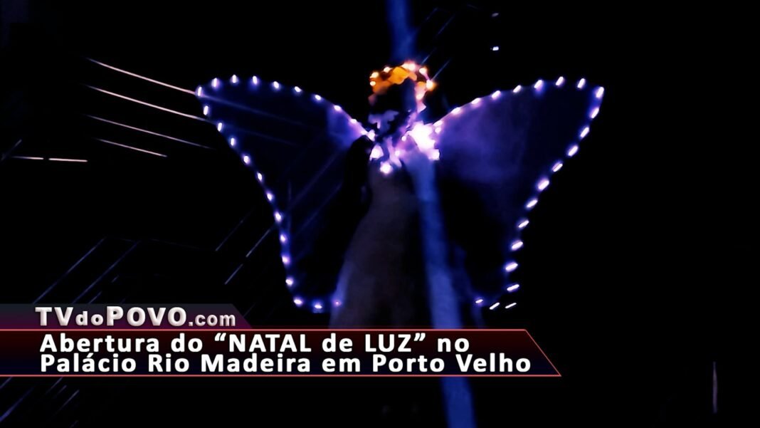 Vídeo: Abertura do “Natal de Luz” 2023 do Governo de Rondônia encanta a população