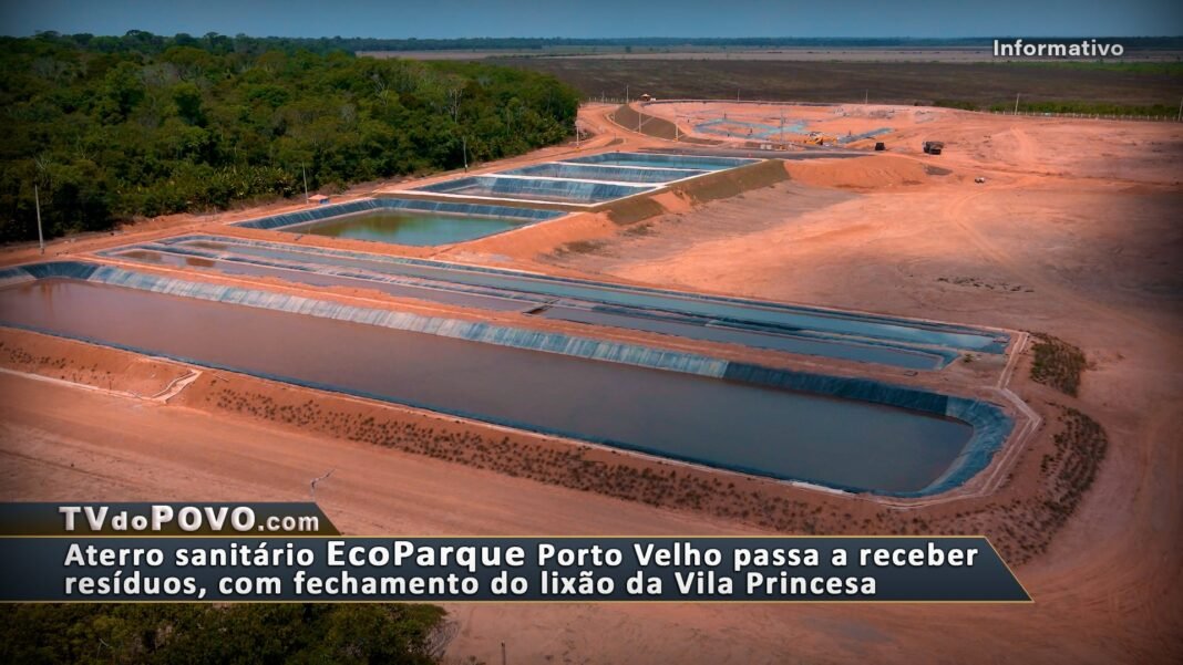 Vídeo: Aterro sanitário Ecoparque Porto Velho passa a receber resíduos, com fechamento do lixão da Vila Princesa