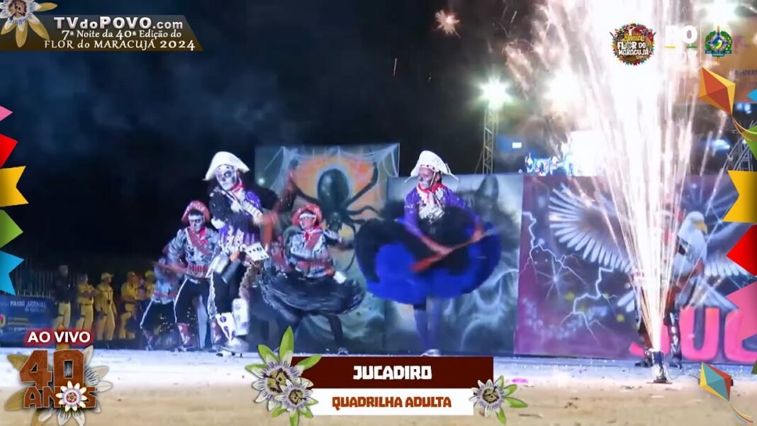 Vídeo Completo: Apresentação da “Quadrilha Mirim A ROÇA É NOSSA” na 6ª Noite do Flor do Maracujá 2024