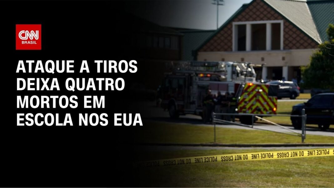 Ataque a tiros em escola nos EUA deixa mortos e feridos na Geórgia